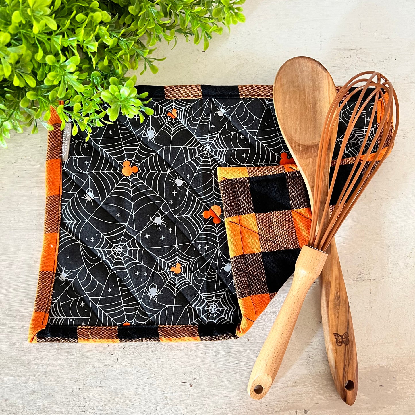 Halloween Mickey Hot Pad