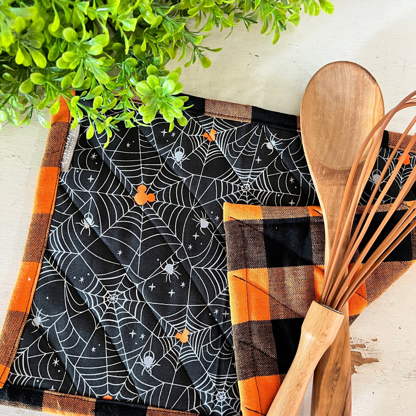 Halloween Mickey Hot Pad