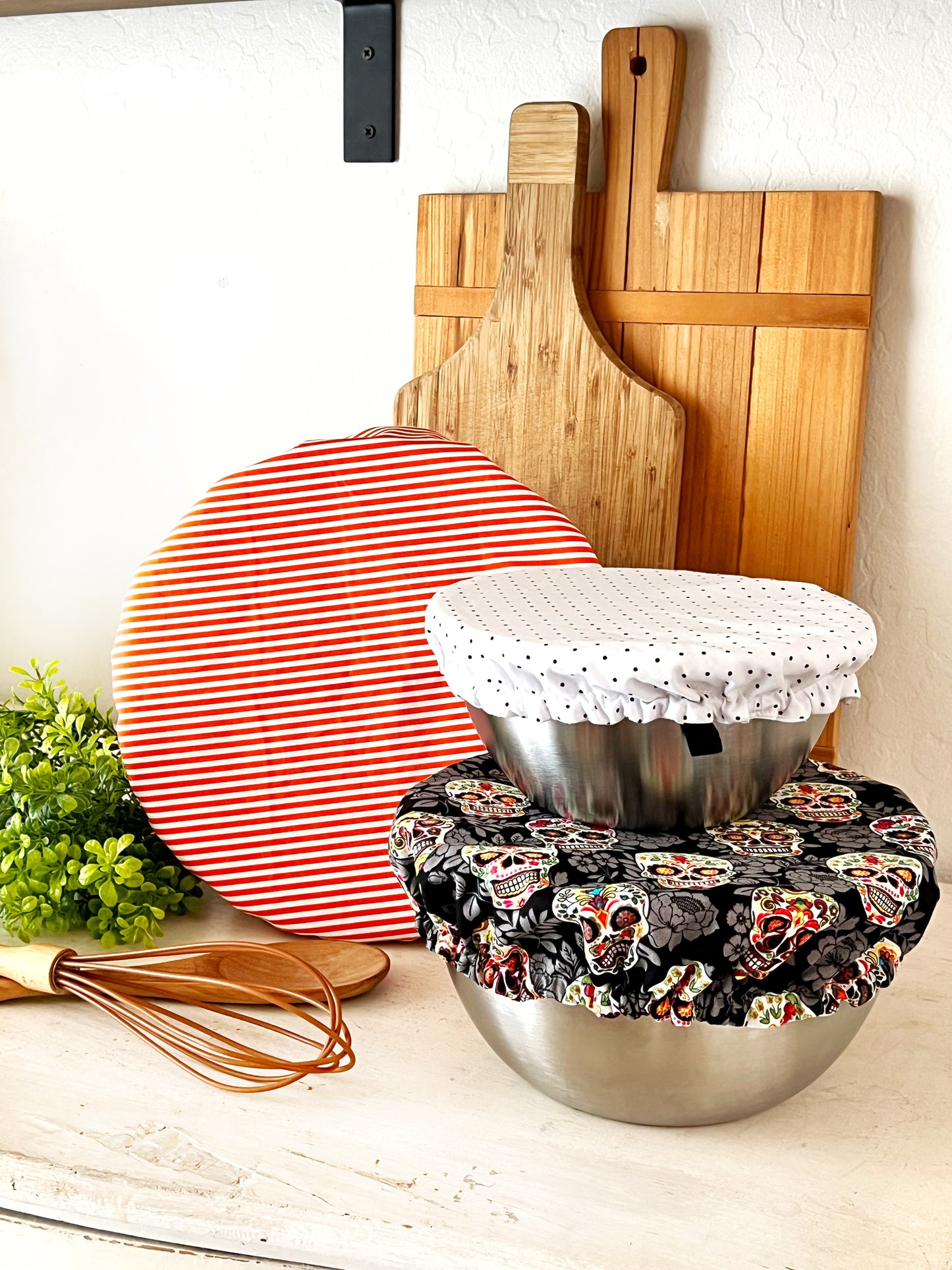 Sugar Skulls Bowl Cover