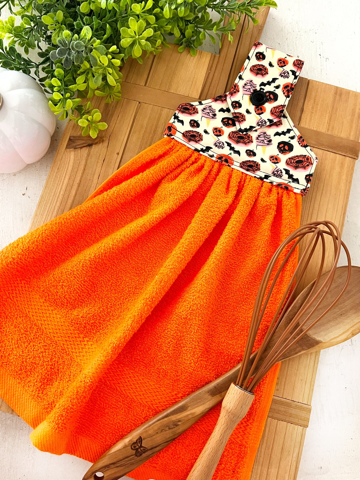 Halloween Donuts Towel