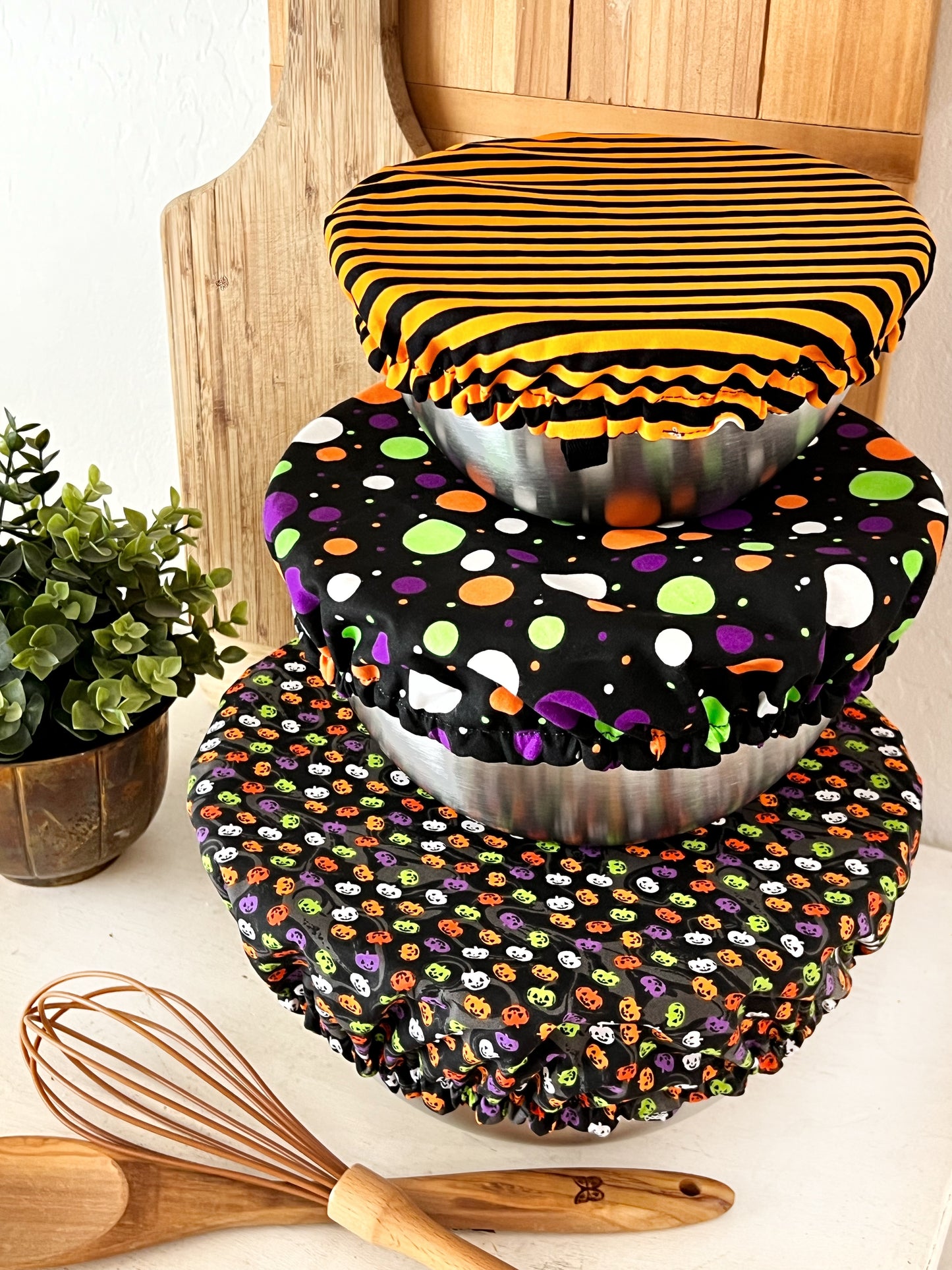 Mini Pumpkins Bowl Covers