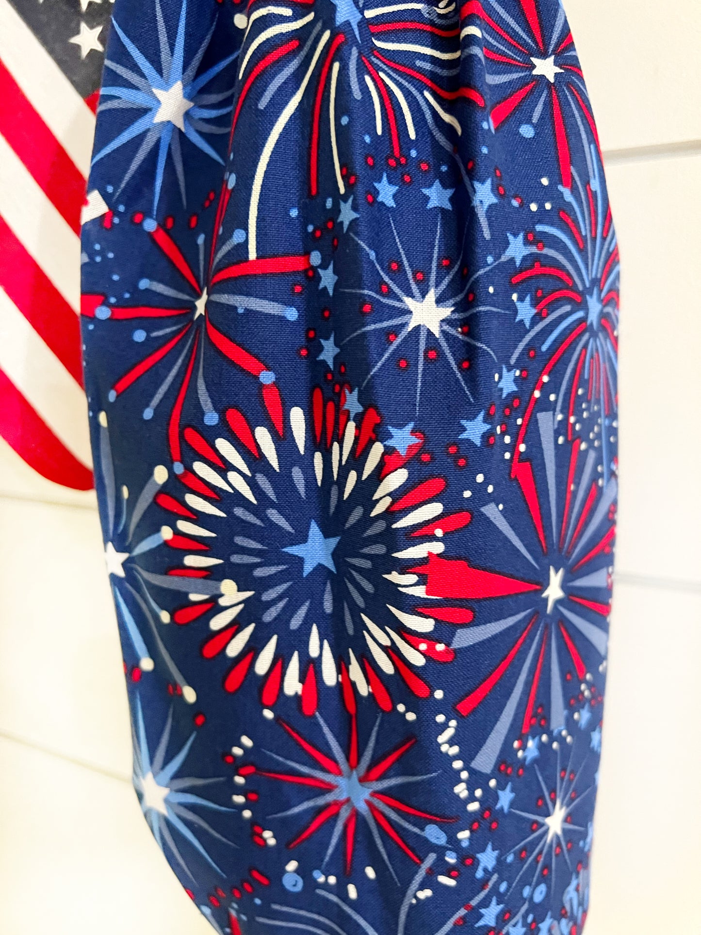Patriotic Fireworks Bag Holder