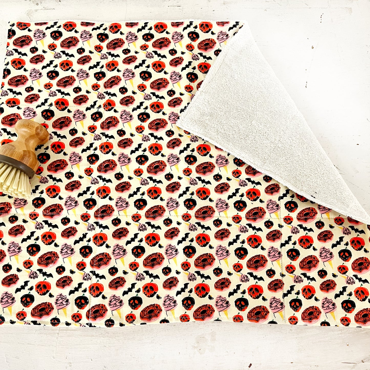 Halloween Donuts Drying Mat