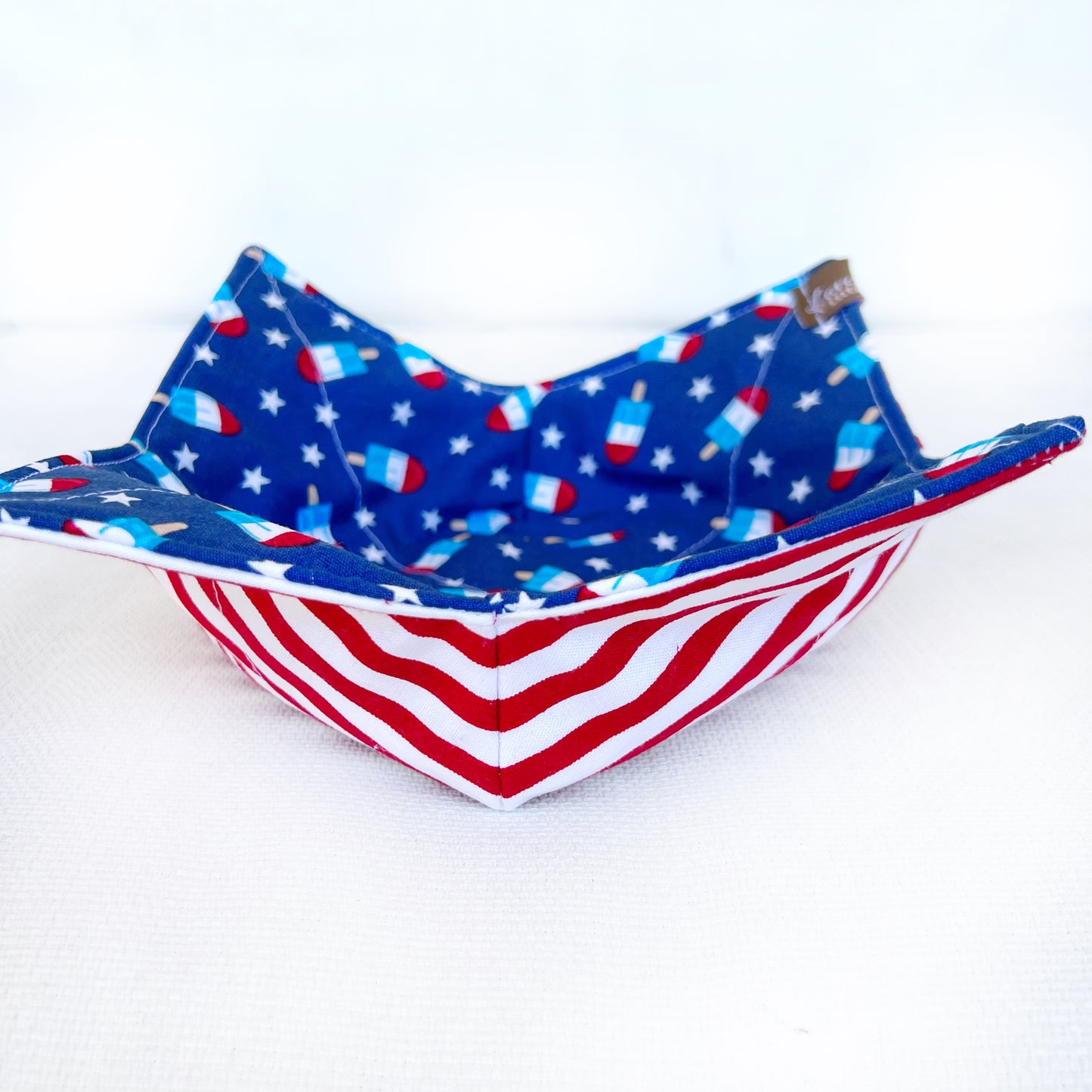 Patriotic Popsicle Bowl Cozy