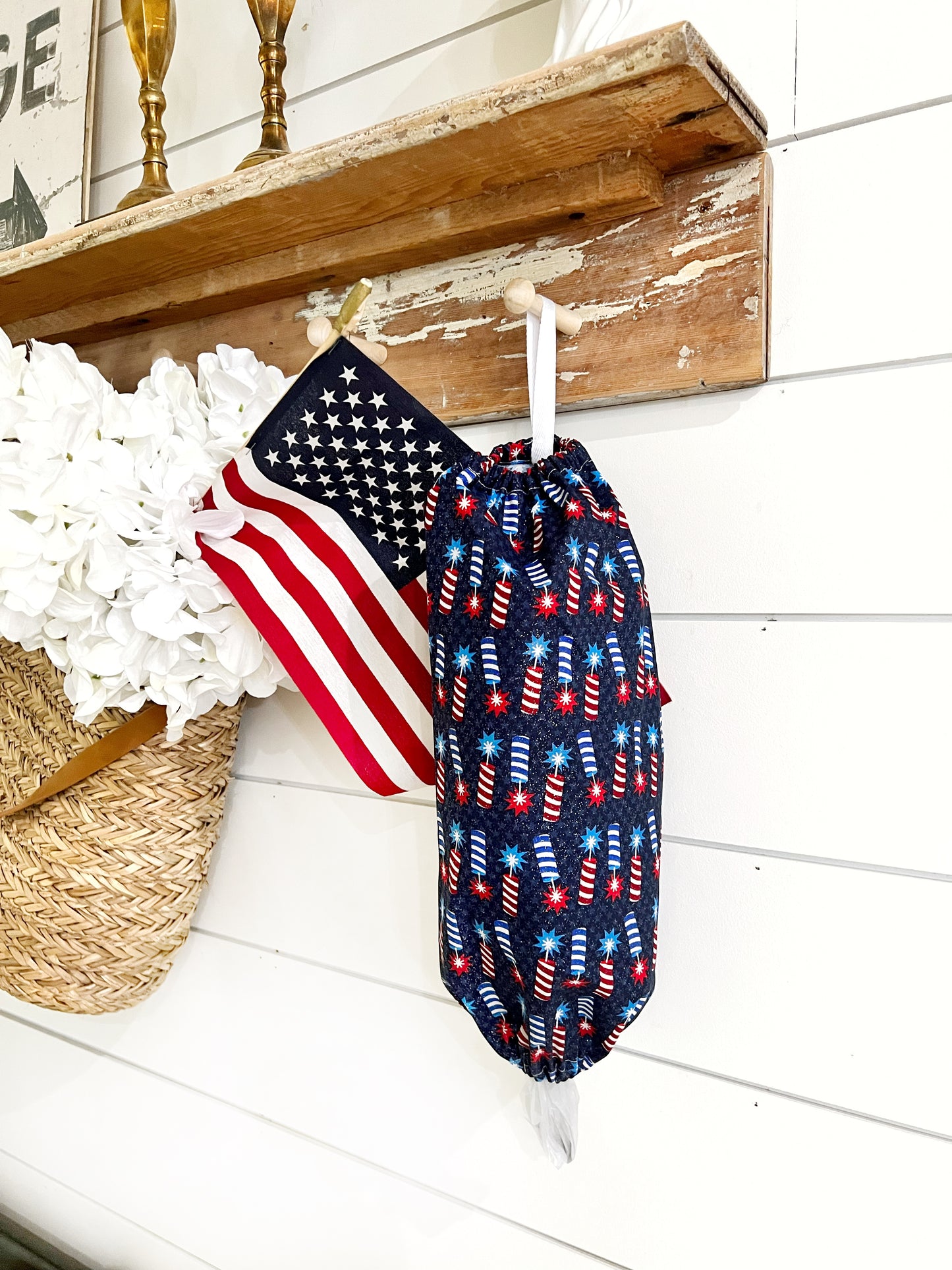 Patriotic Firecracker Bag Holder