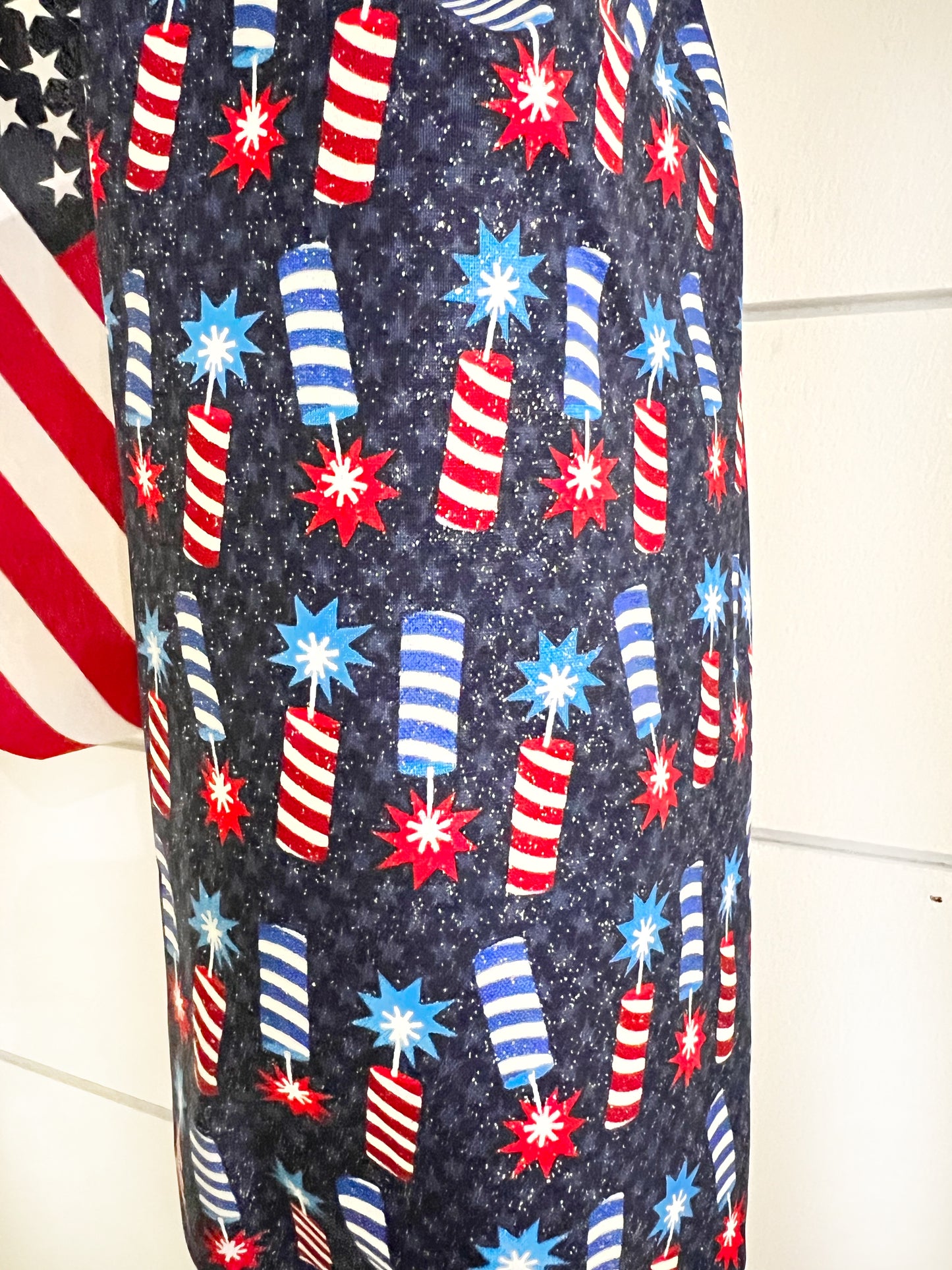 Patriotic Firecracker Bag Holder