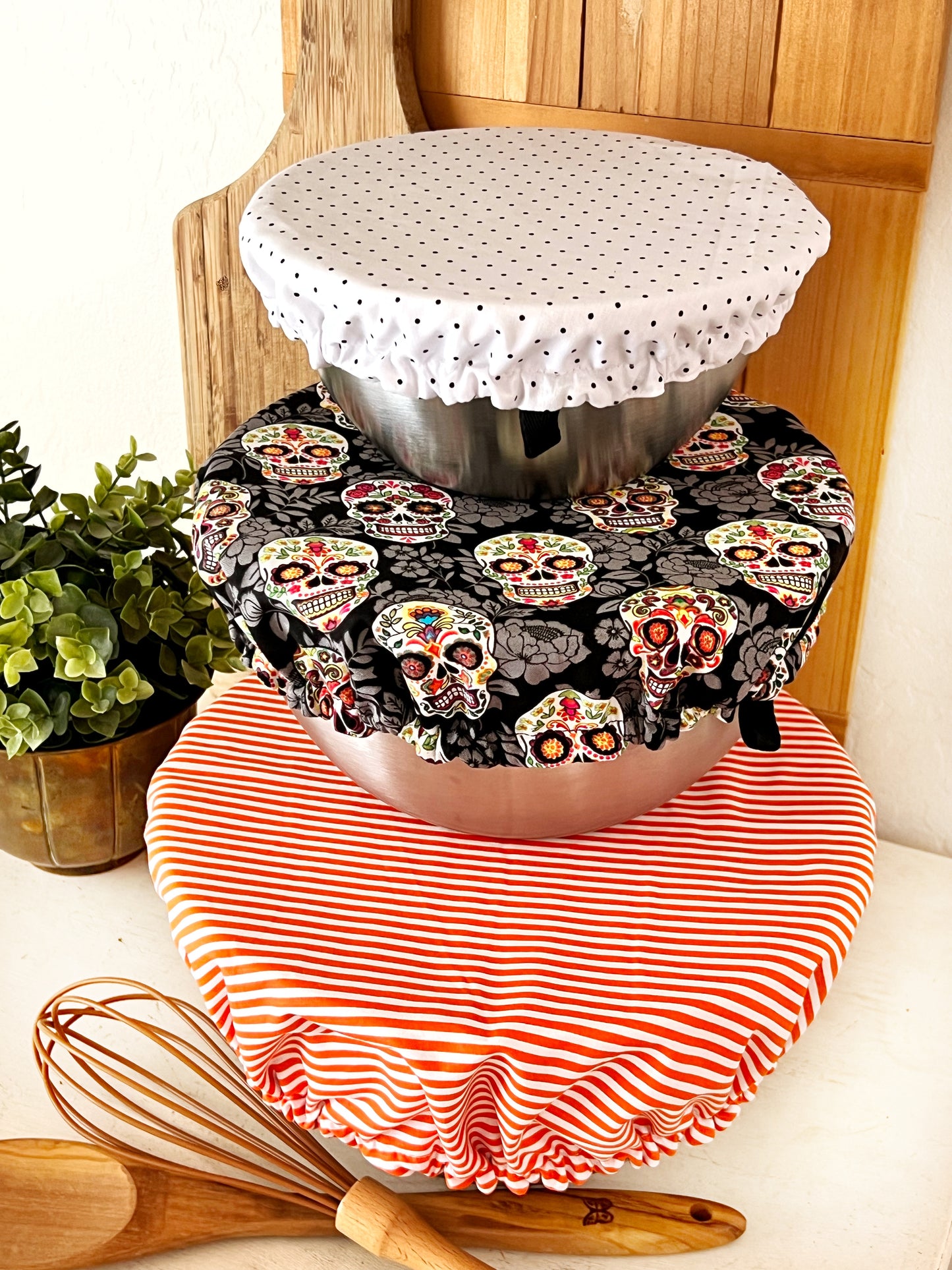 Sugar Skulls Bowl Cover