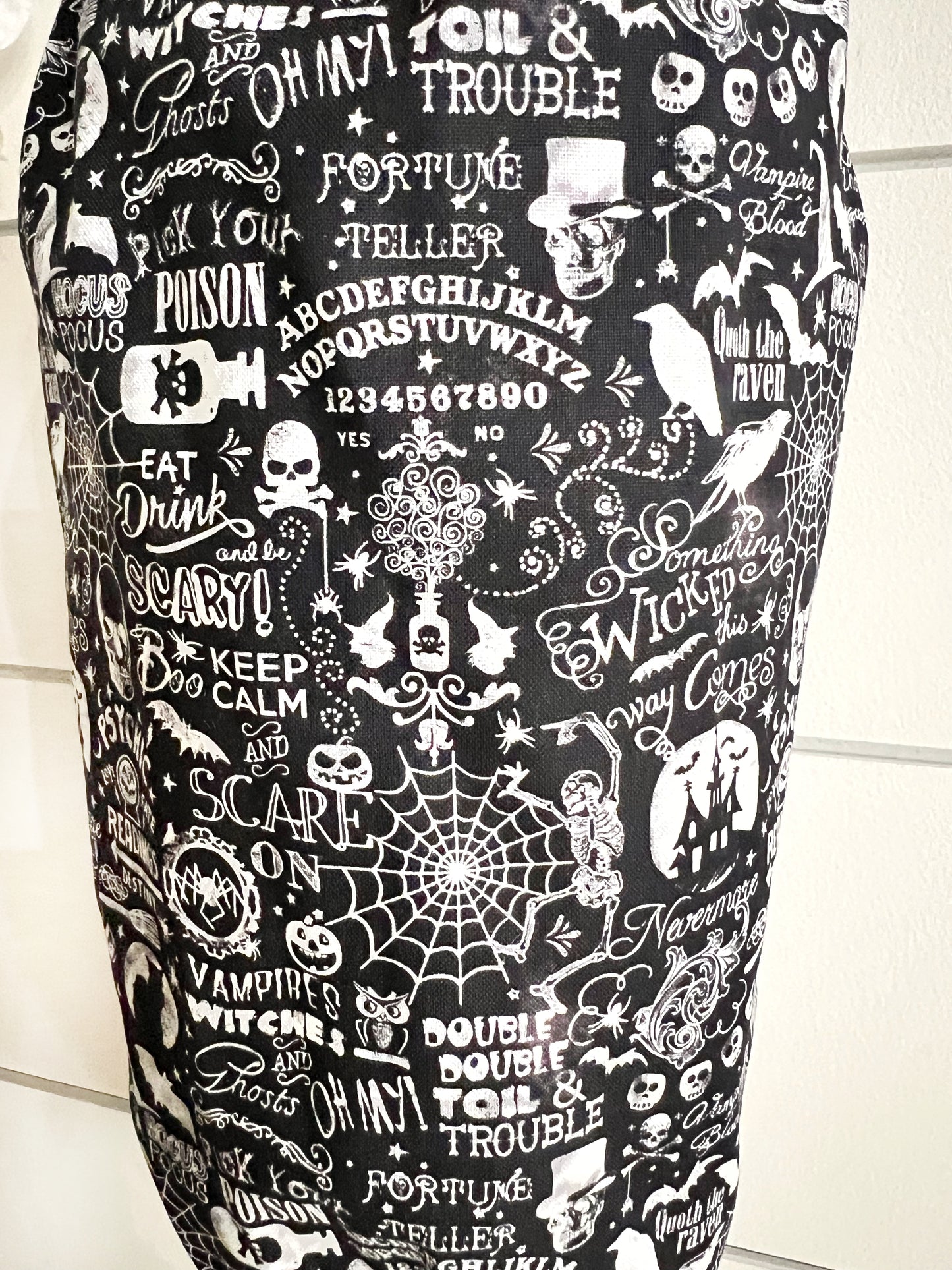 Halloween Words Bag Holder