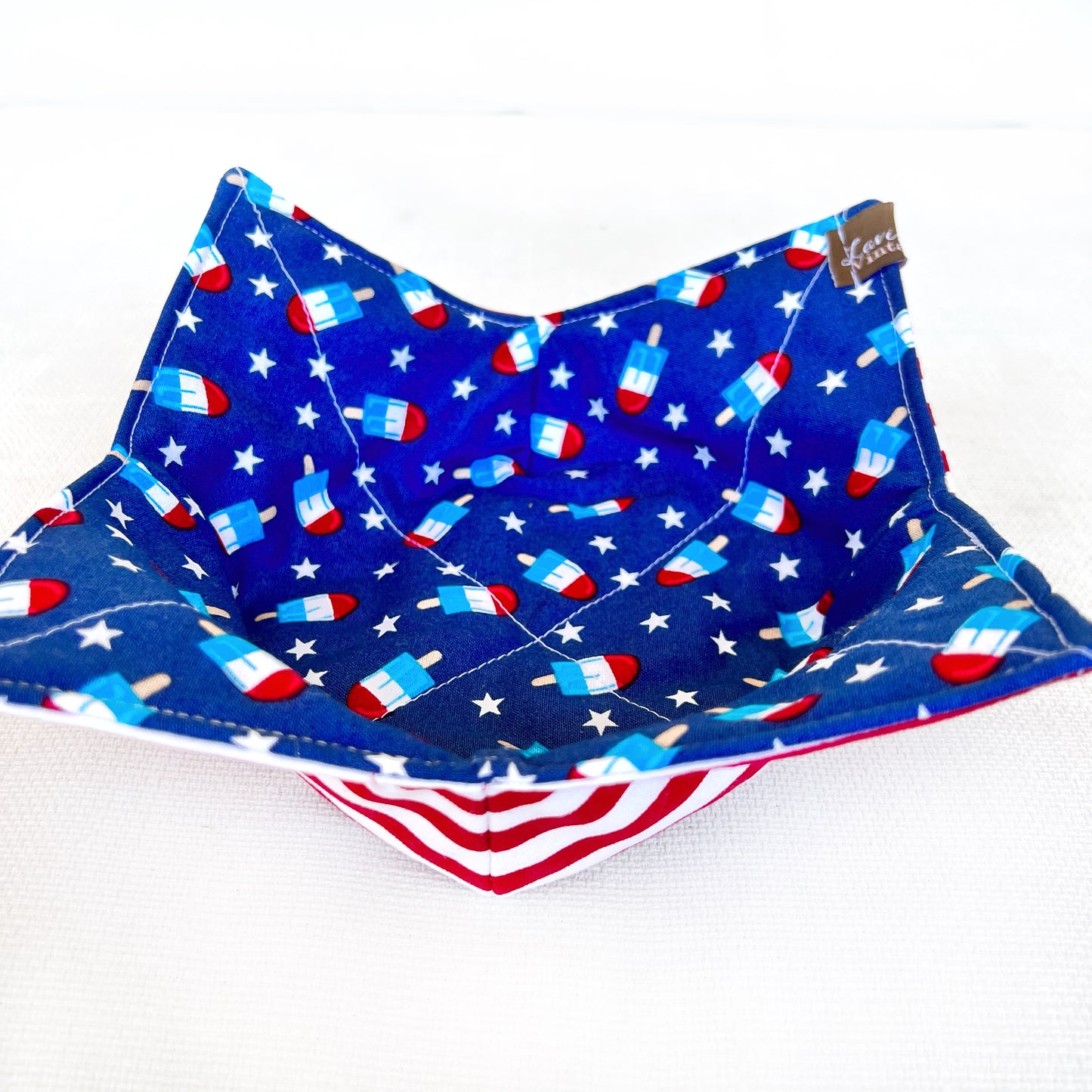 Patriotic Popsicle Bowl Cozy