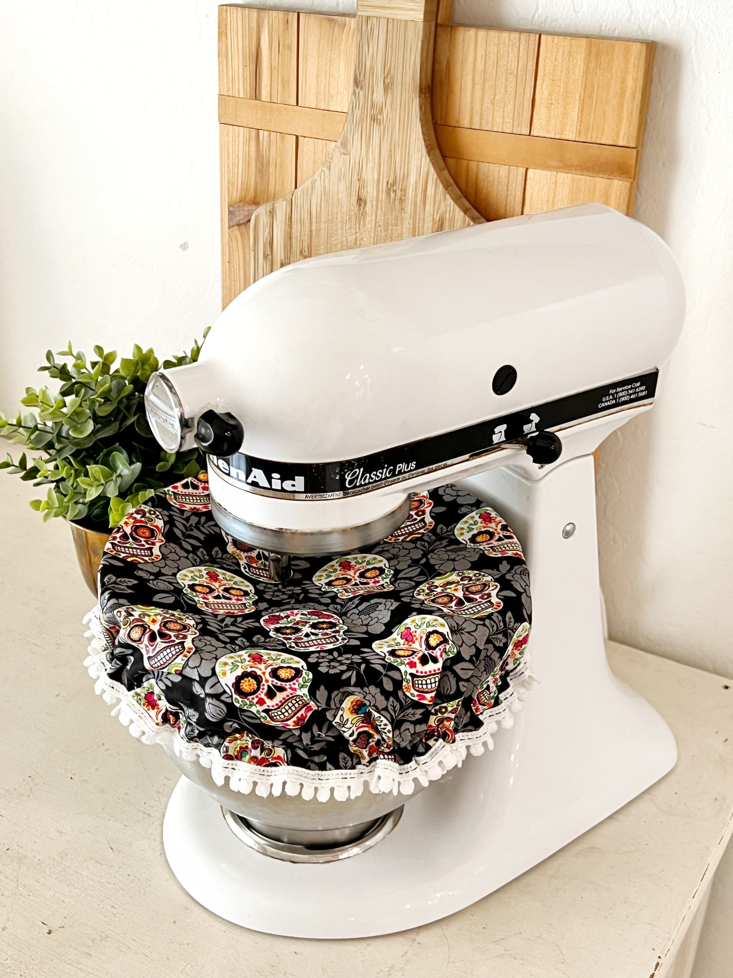 Sugar Skulls Mixer Cover