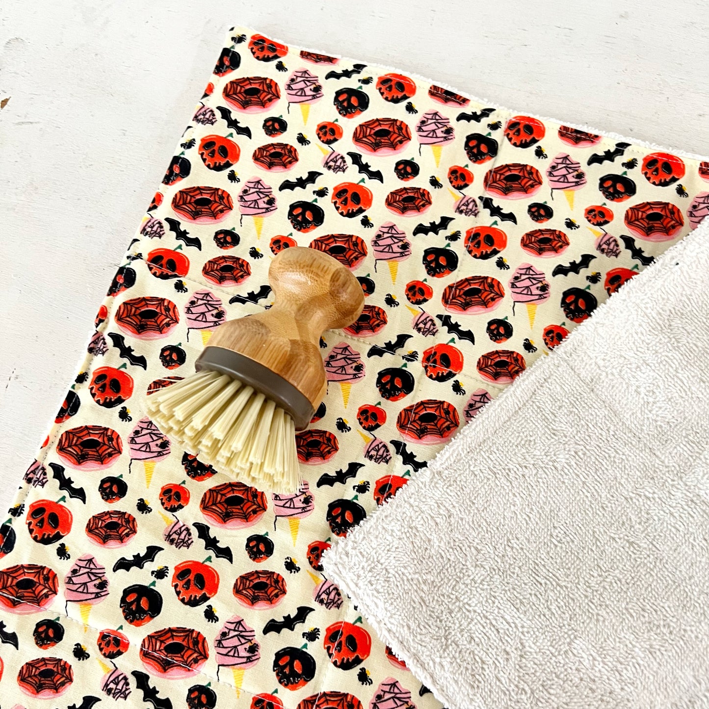 Halloween Donuts Drying Mat