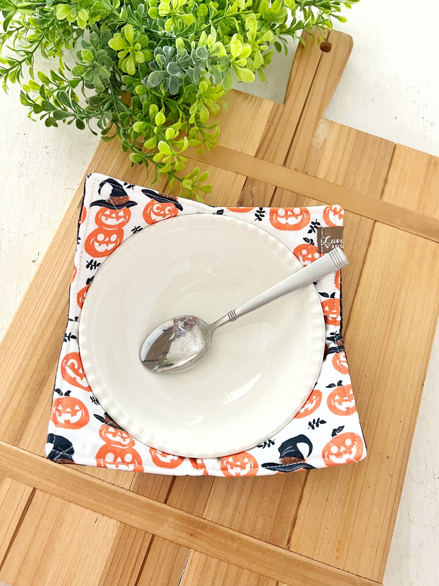 Pumpkins with hats Bowl cozy