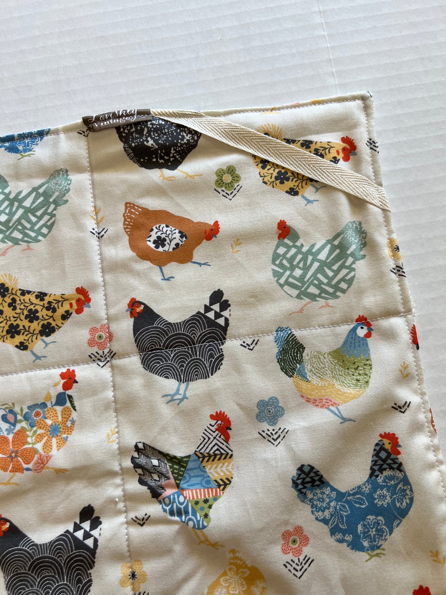 Floral Chicken Drying Mat