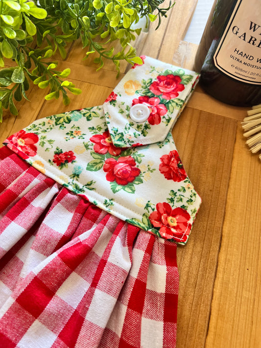 Vintage Floral Towel