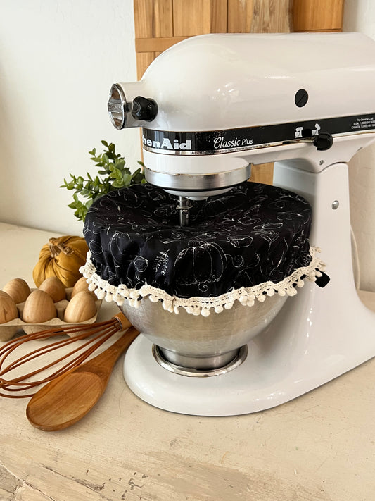 Chalkboard Pumpkins Mixer Cover