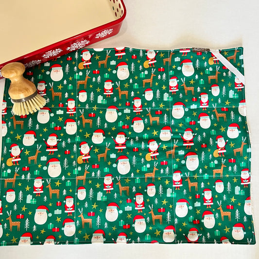 Santa Christmas Drying Mat