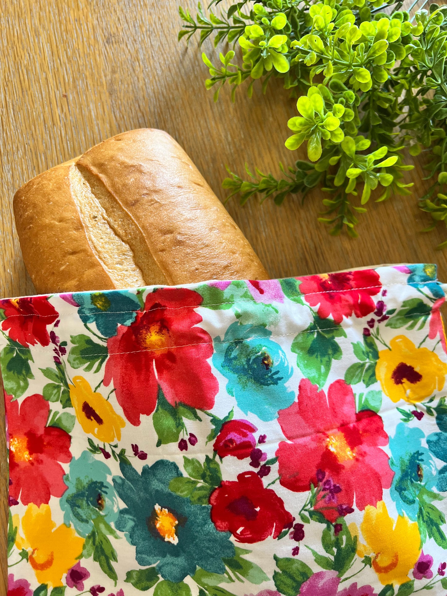 Breezy Blossom Bread Bag