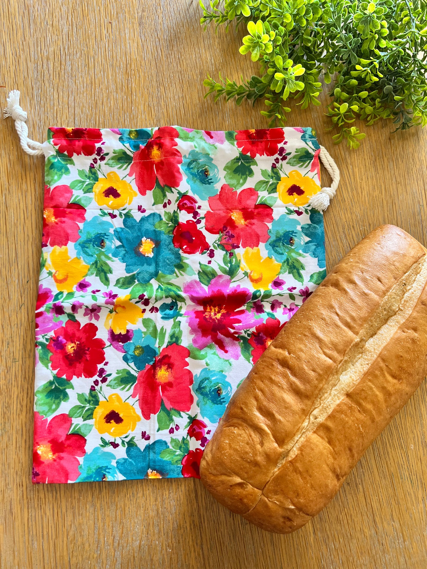 Breezy Blossom Bread Bag