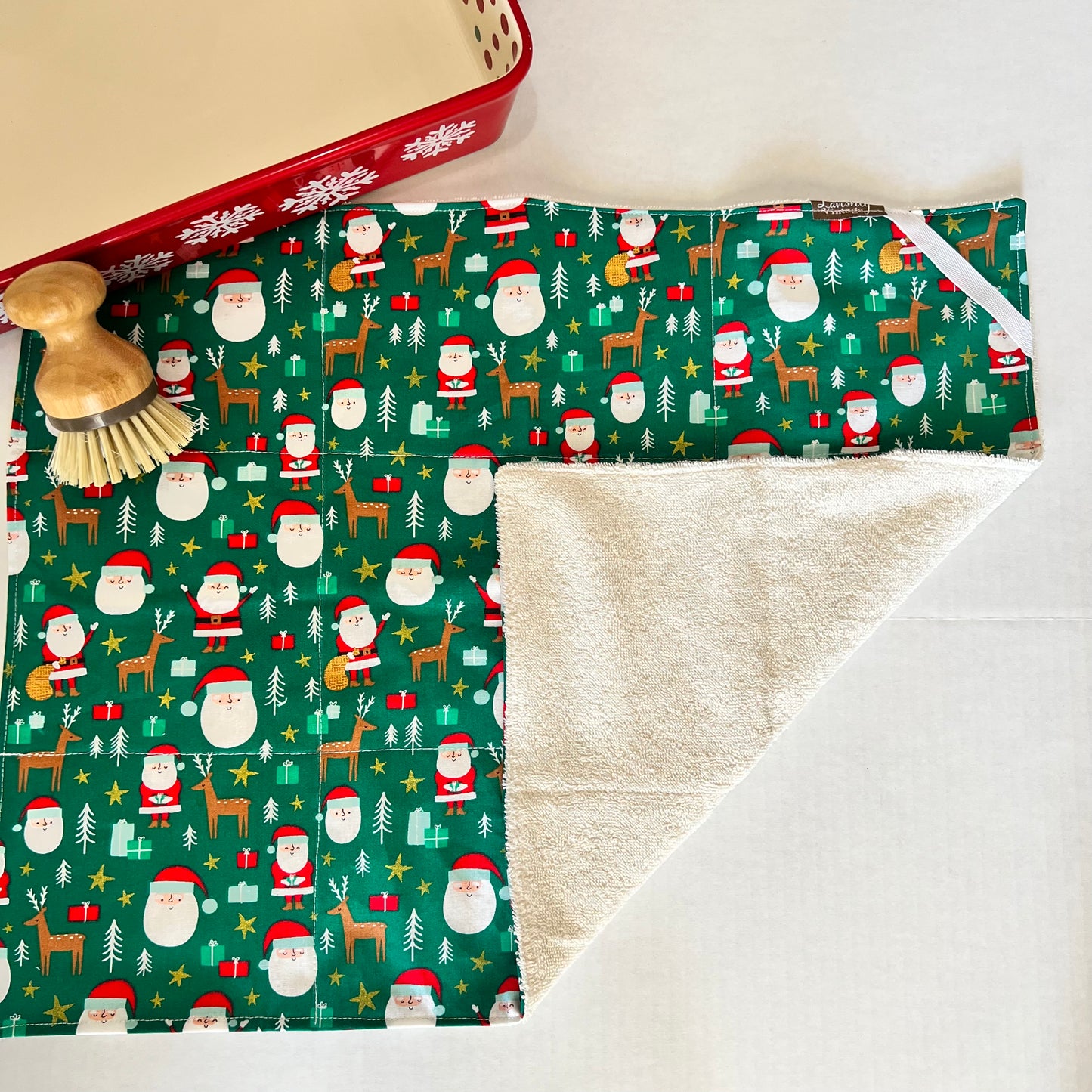 Santa Christmas Drying Mat