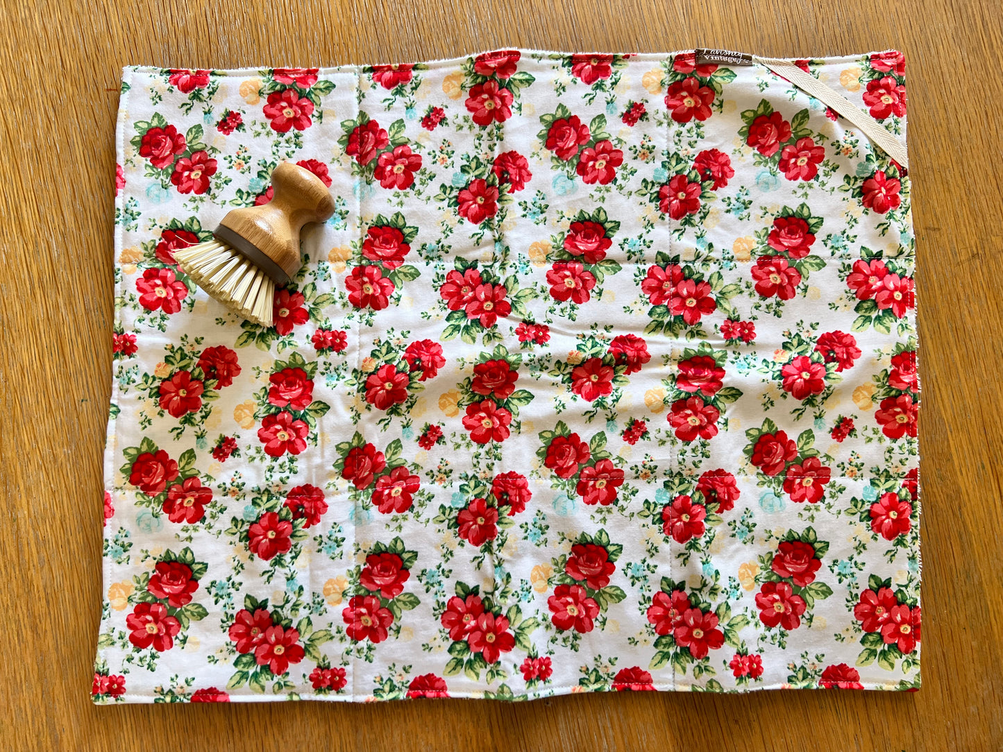 Vintage Florals Drying Mat