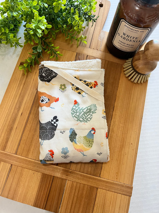 Floral Chicken Drying Mat