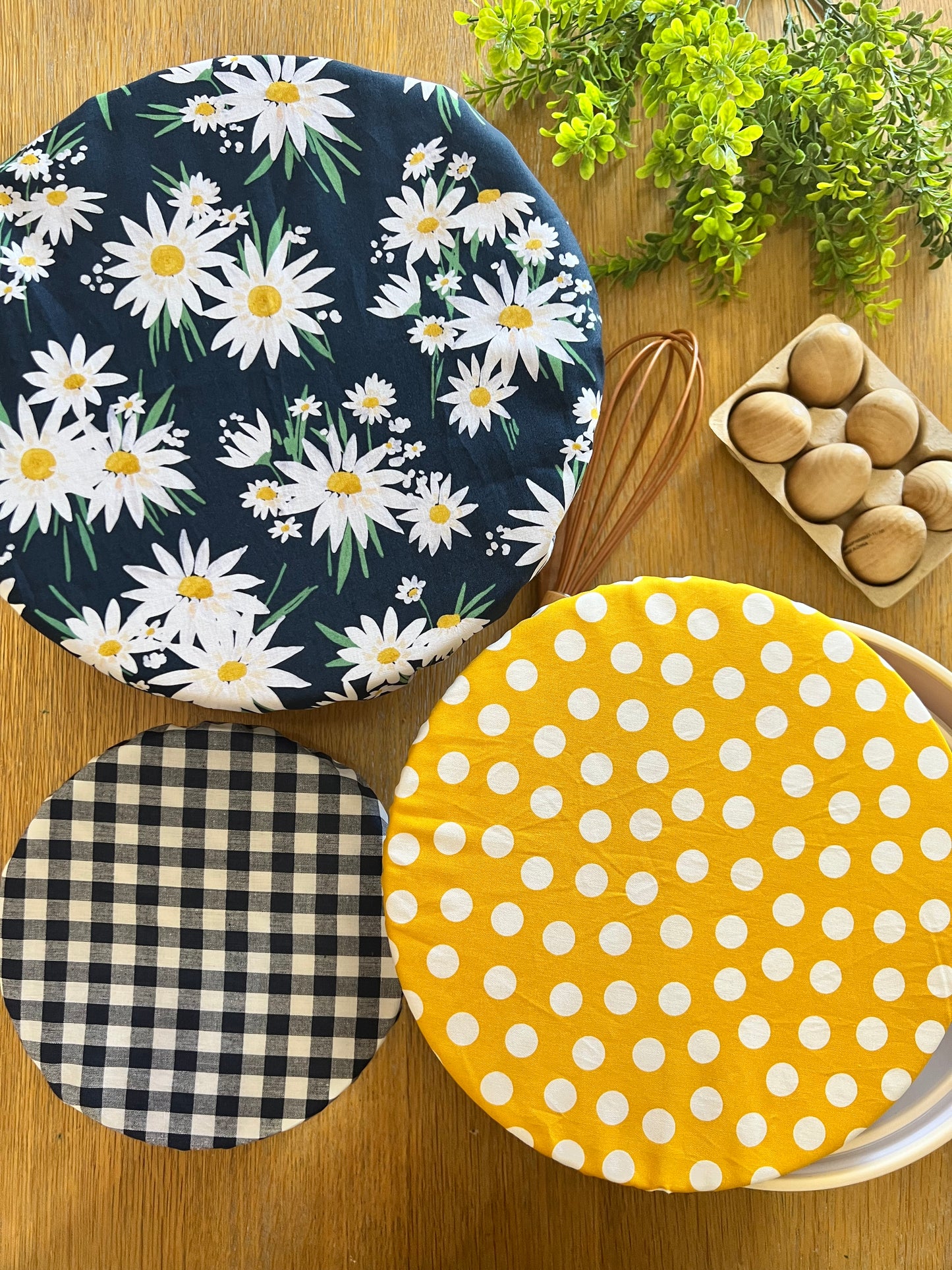 Daisy Bowl Cover Set