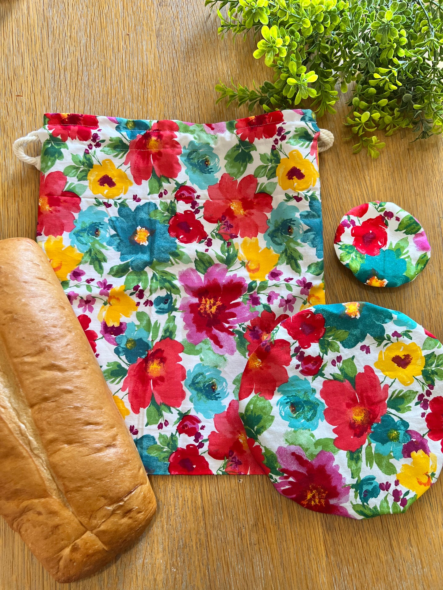 Breezy Blossom Bread Bag