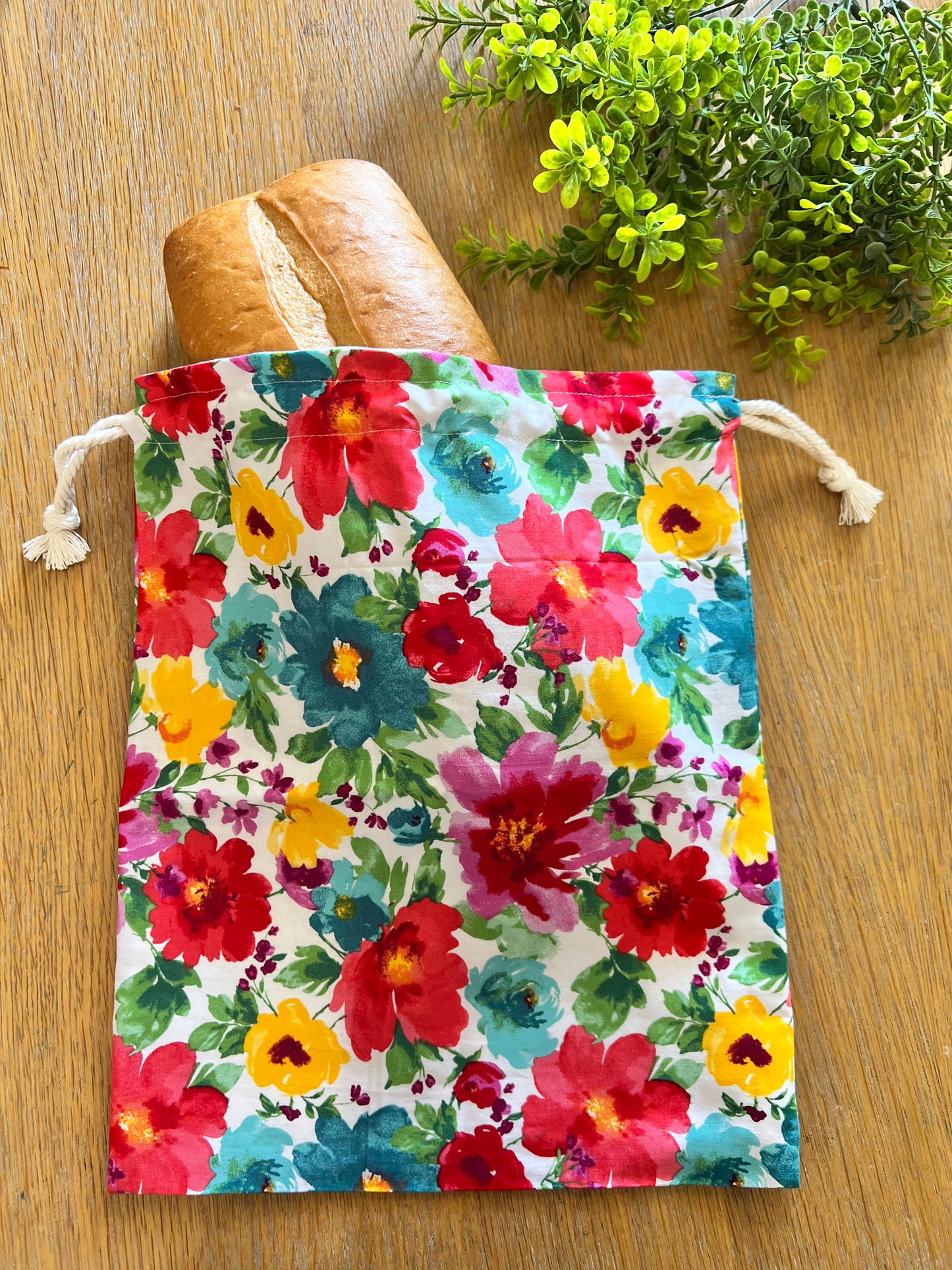 Breezy Blossom Bread Bag