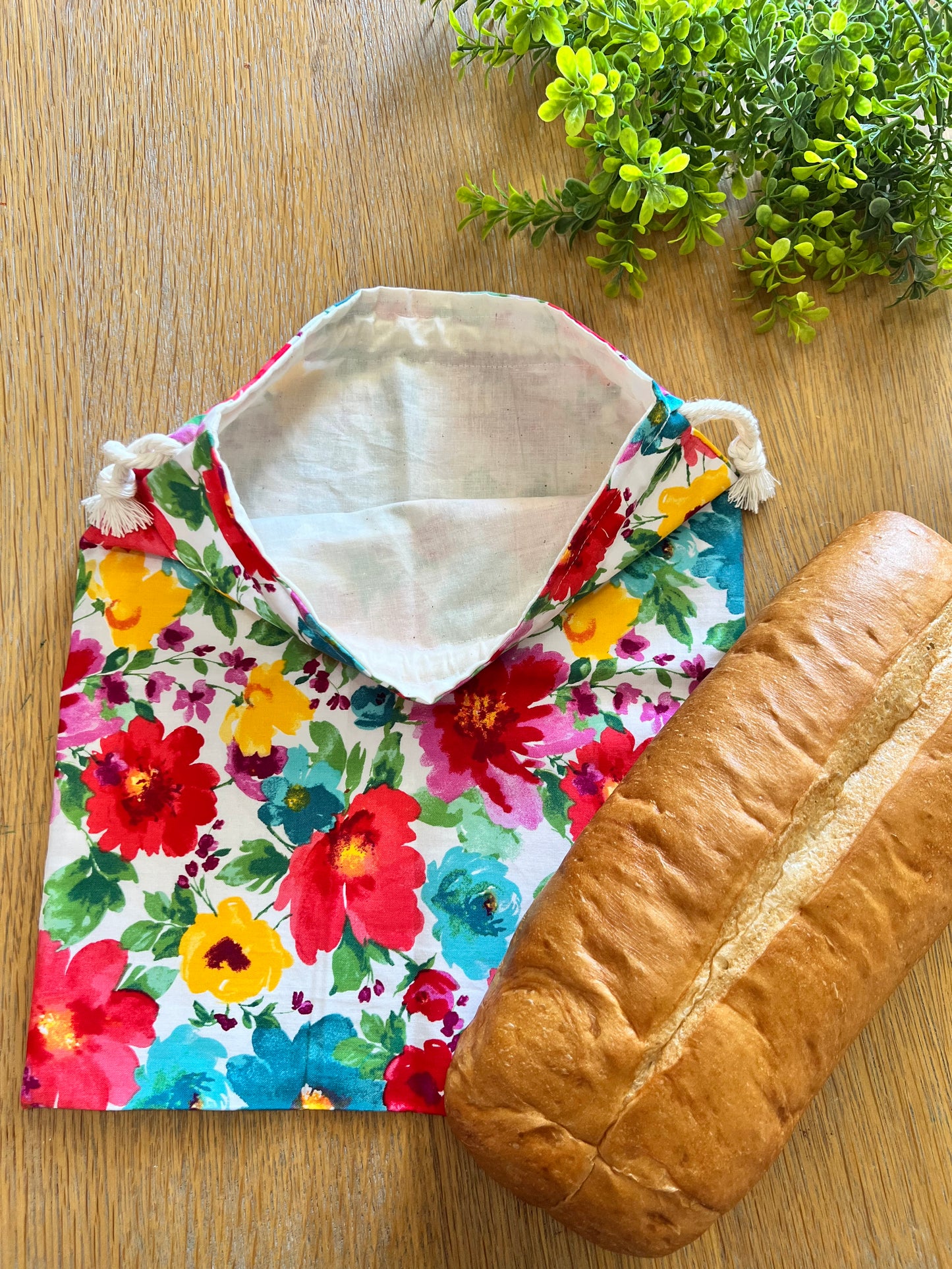 Breezy Blossom Bread Bag