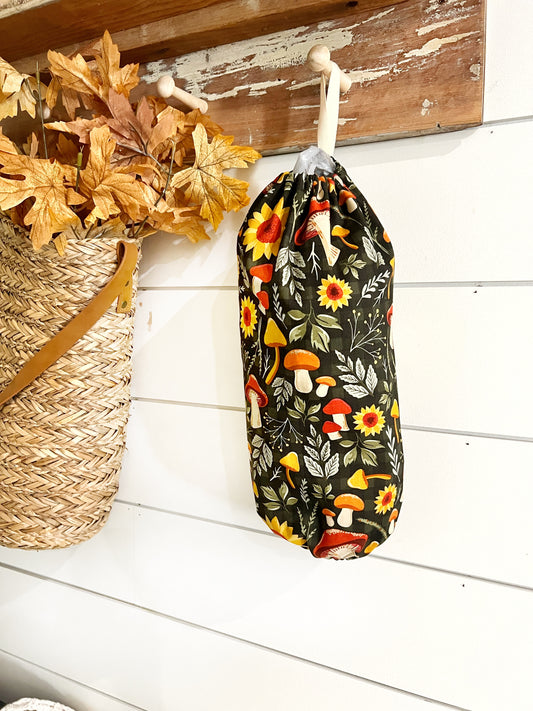 Fall Mushroom Bag Holder