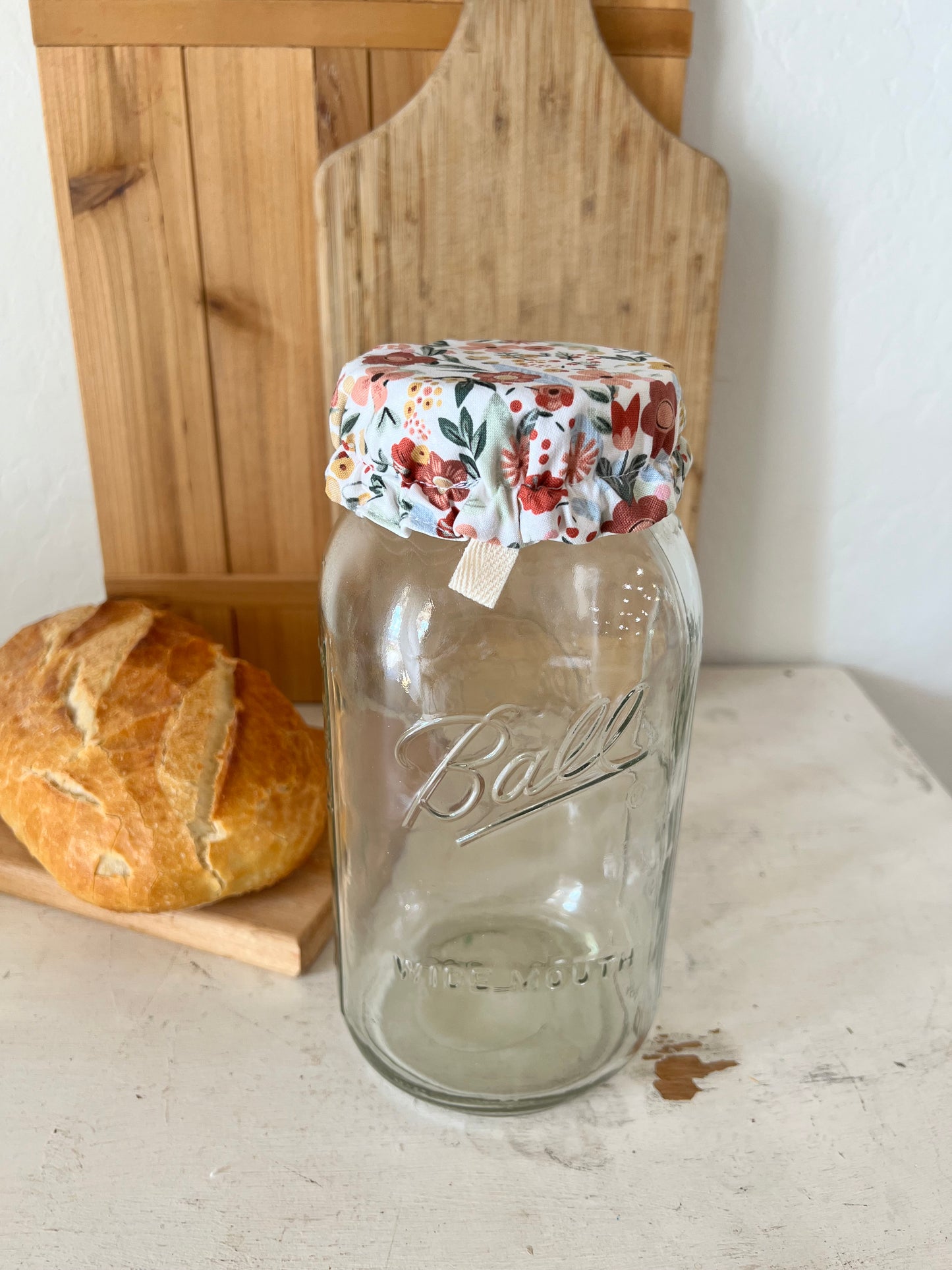 Wildflower Jar Cover