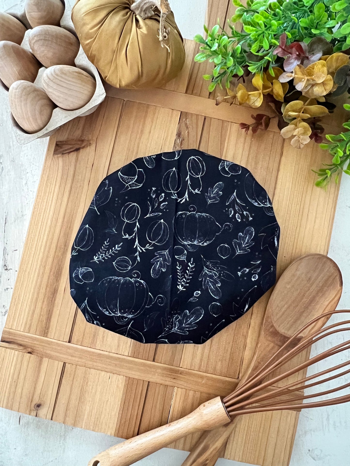 Chalkboard Pumpkins Mixer Cover