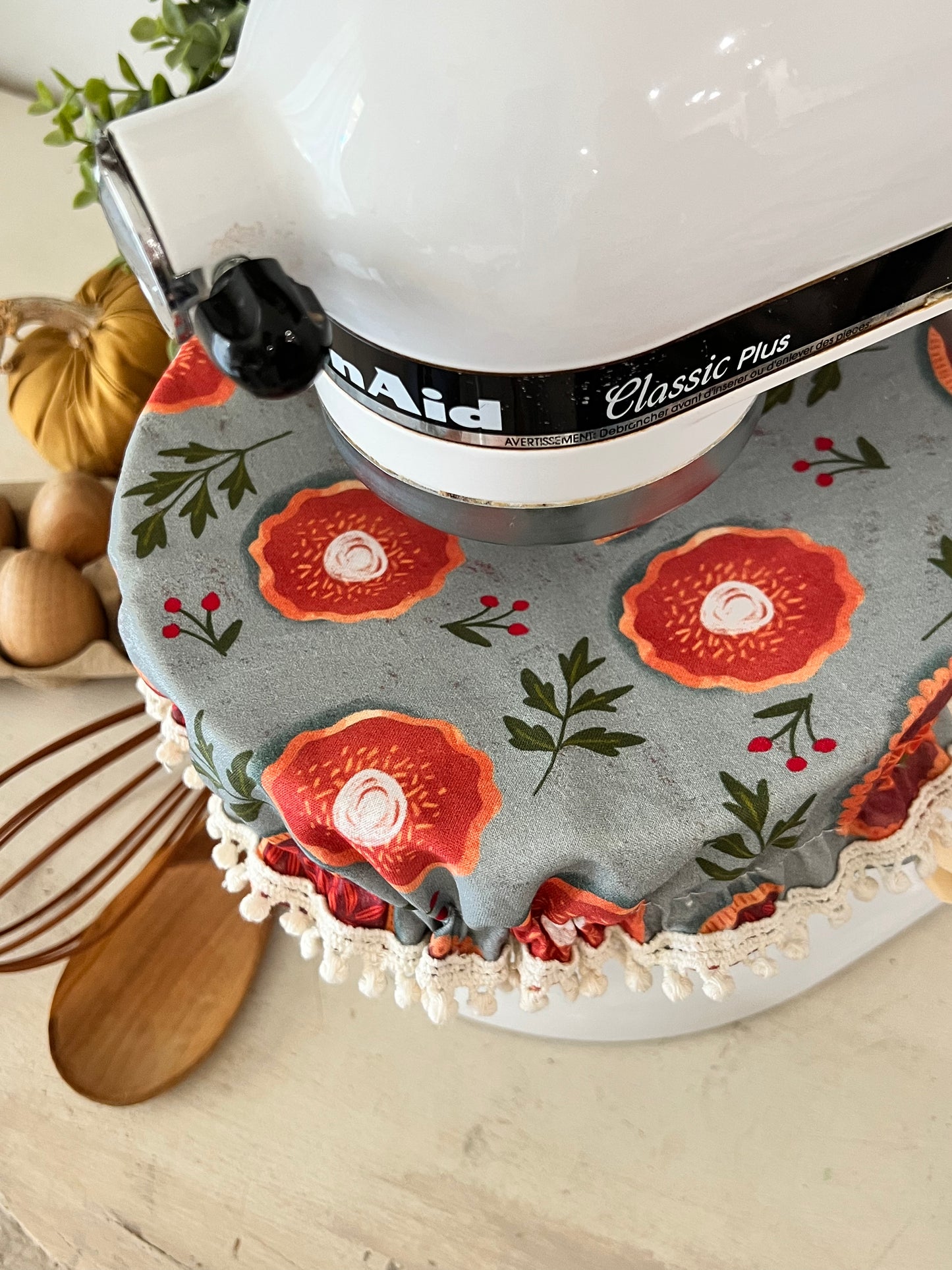 Pumpkin Pie Mixer Cover