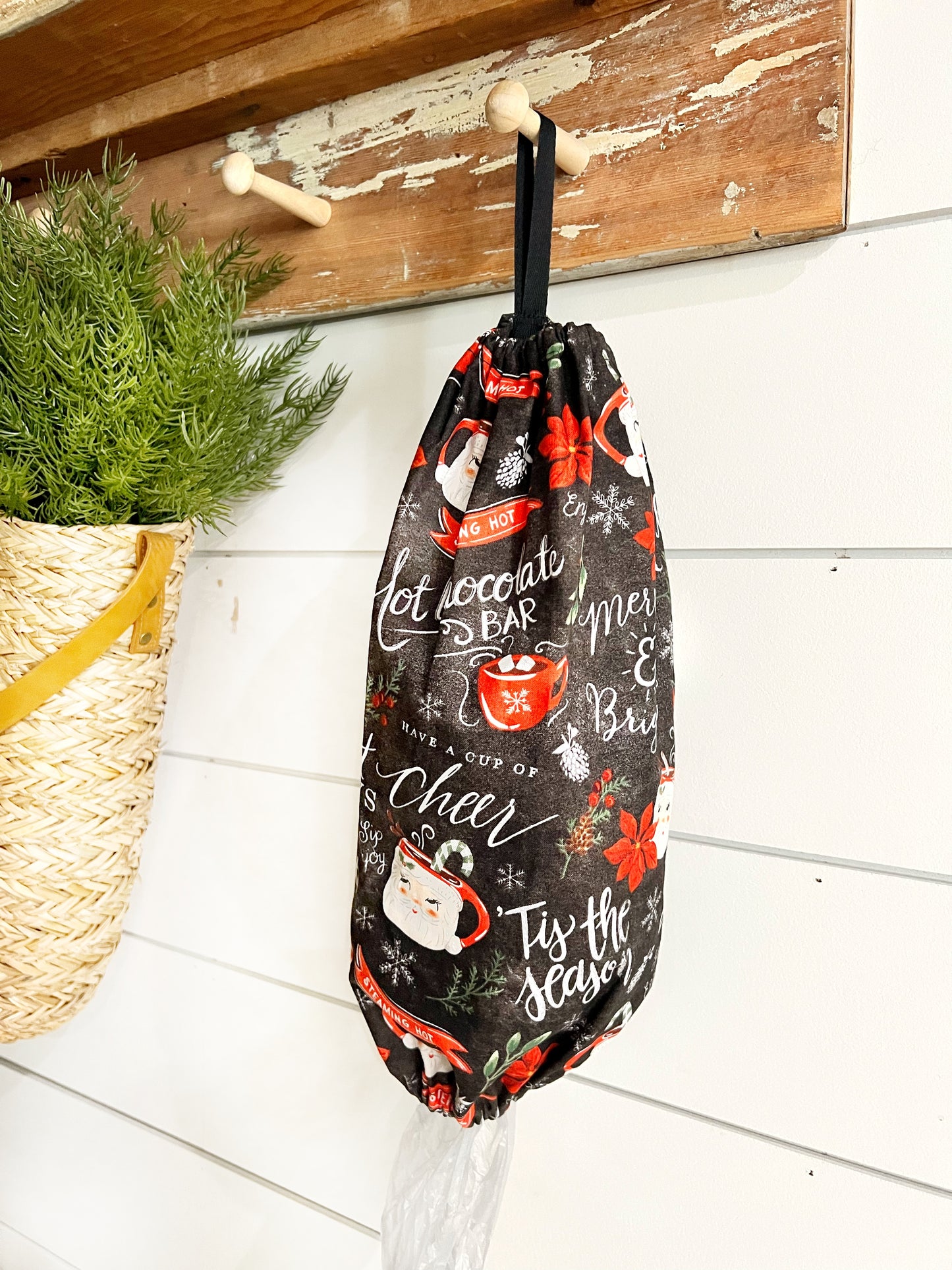 Santa Mugs Bag Holder