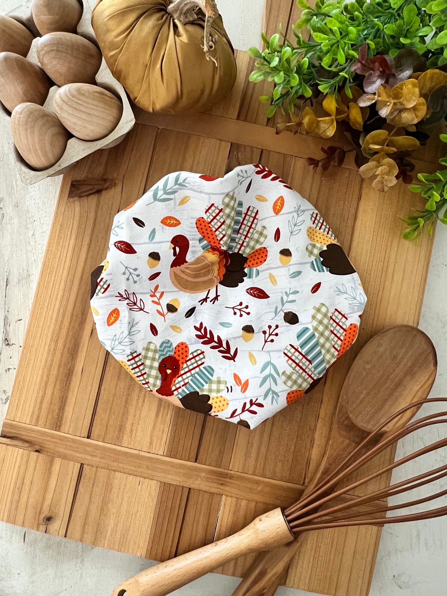 Patterned Turkey Mixer Cover