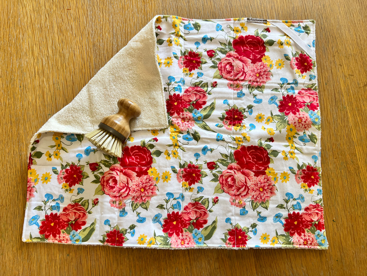 Sweet Rose Drying Mat