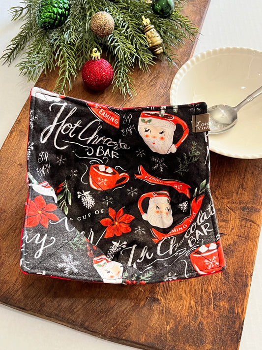 Santa Mug Bowl Cozy