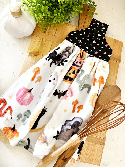 Watercolor Halloween Towel
