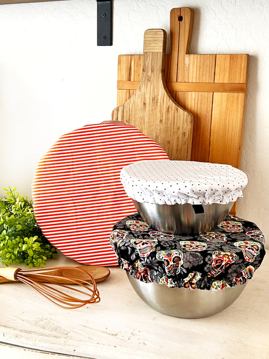 Sugar Skulls Bowl Cover