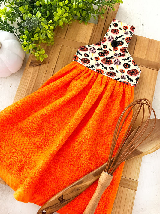 Halloween Donuts Towel
