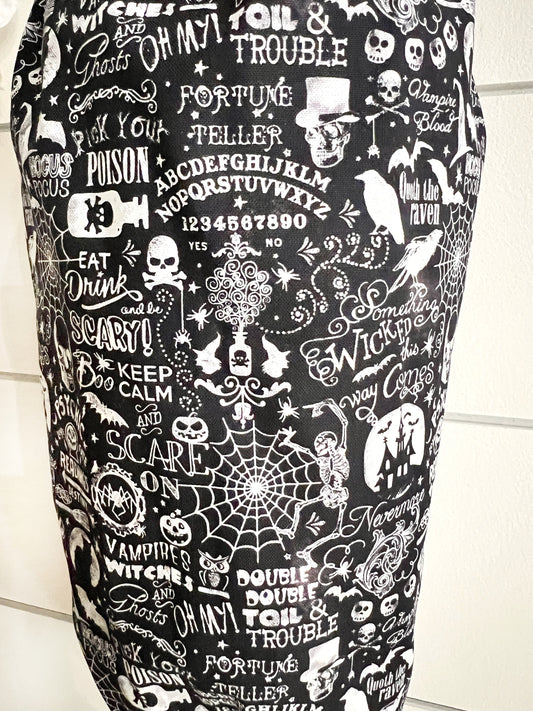 Halloween Words Bag Holder