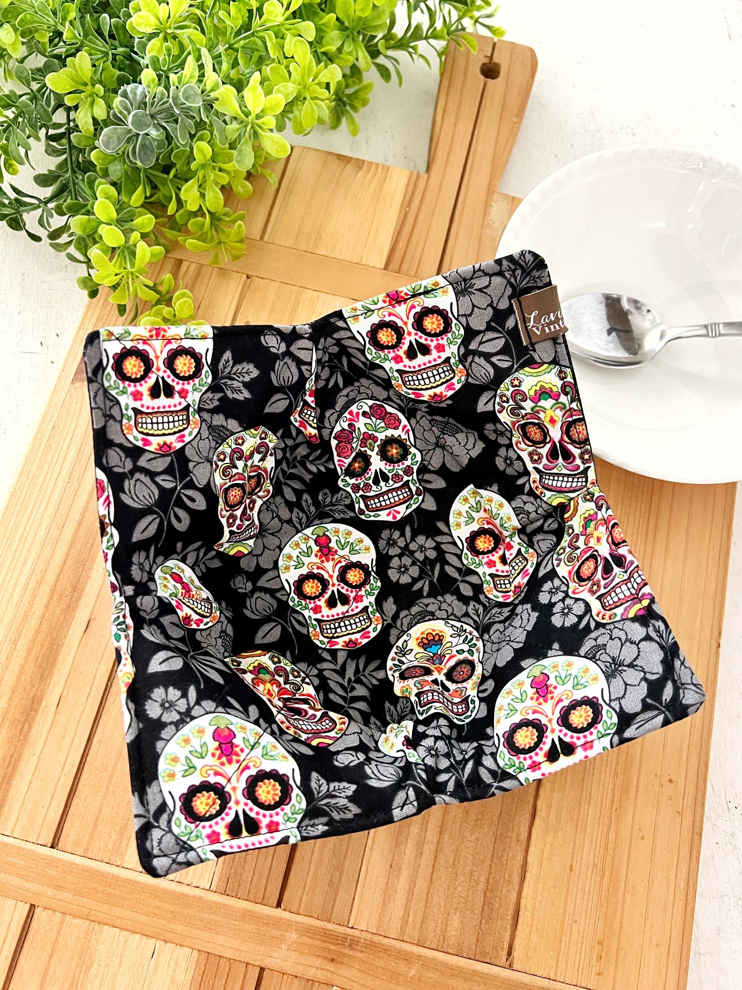 Sugar Skulls Bowl Cozy