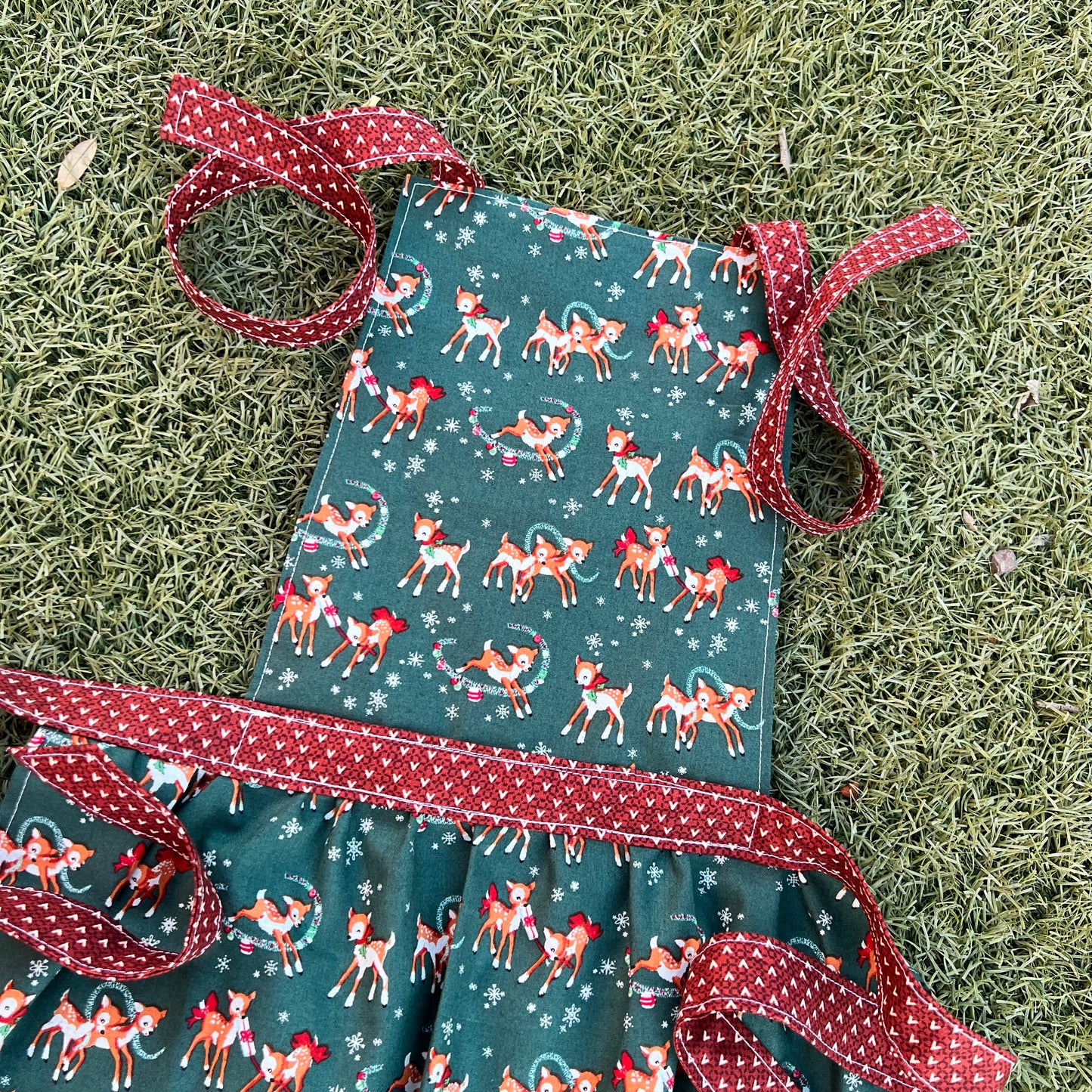 Vintage Deer Kid apron